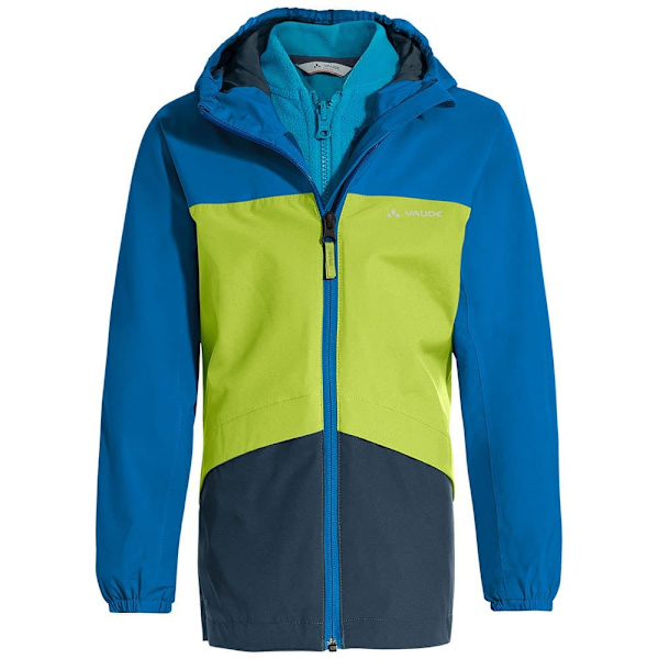 Vaude Escape 3in1 Avtagbar Jacka Blå 110-116 cm Pojke