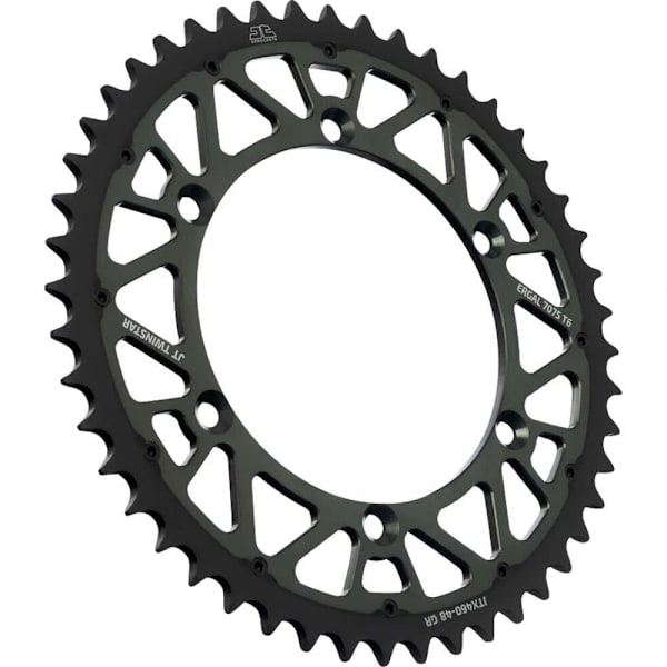 Jt Sprockets Kawasaki Jtx460.48gr Steel Bagtandhjul Sort 48t