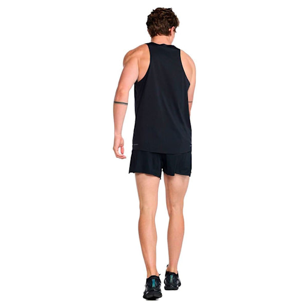 2xu Ærmeløs T-shirt Light Speed Tech Sort XL Mand
