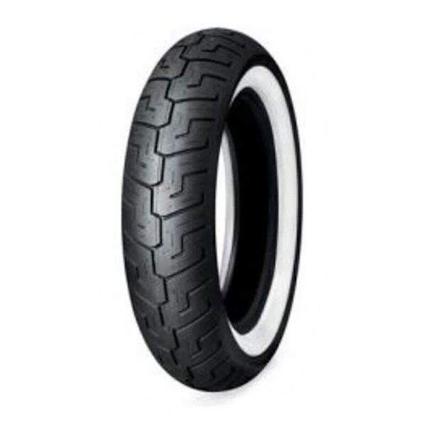 Dunlop D401 57h Tl M/c Harley-davidson Specialfremstillet Dæk Sort 100 / 90 / R19