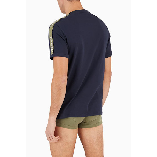 Emporio Armani 111890-4f717 Kortærmet Baselayer Blå S Mand