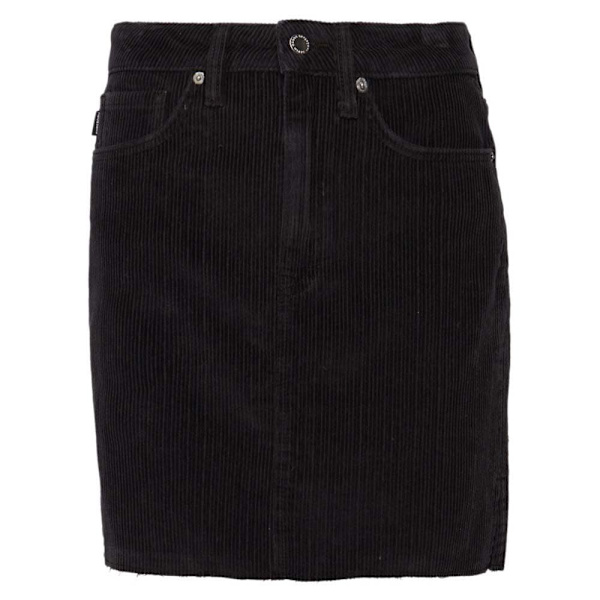 Superdry Nederdel Vintage Cord Mini Sort 26 Kvinde