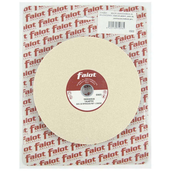 Faiot Slipskiva Mdcip20020209a60 200x20x20 Mm Beige