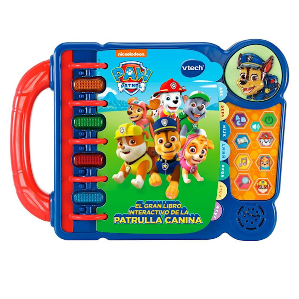 Vtech Interaktiv Bok Av Hundpatrullen Årsdag 10 Flerfärgad