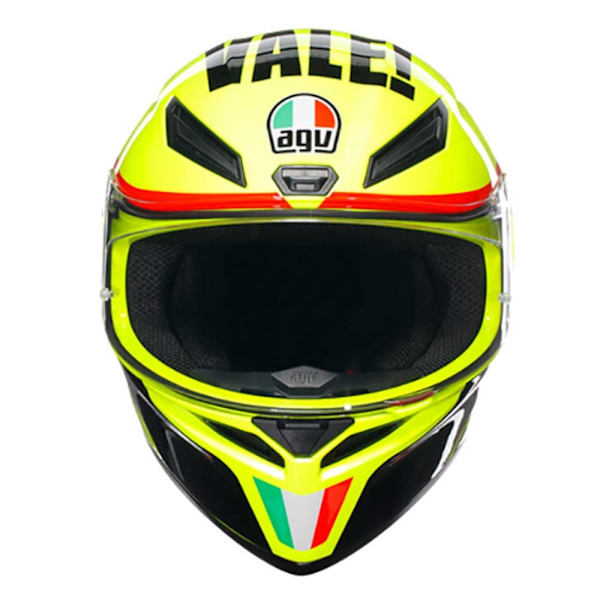 Agv Fuld Ansigtshjelm K1 S E2206 Gul XS