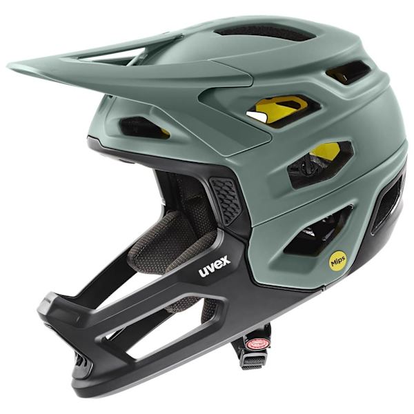 Uvex Alamäkeen Kypärä Revolt Mips Vihreä 56-61 cm