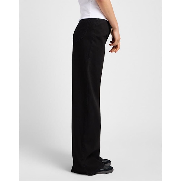 Lee Stella A Line Flare Fit Högmidjadeans Svart 25 / 31 Kvinna