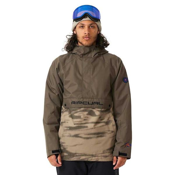 Rip Curl Anti Series Primal 10k/10k Jacka Grå L Man