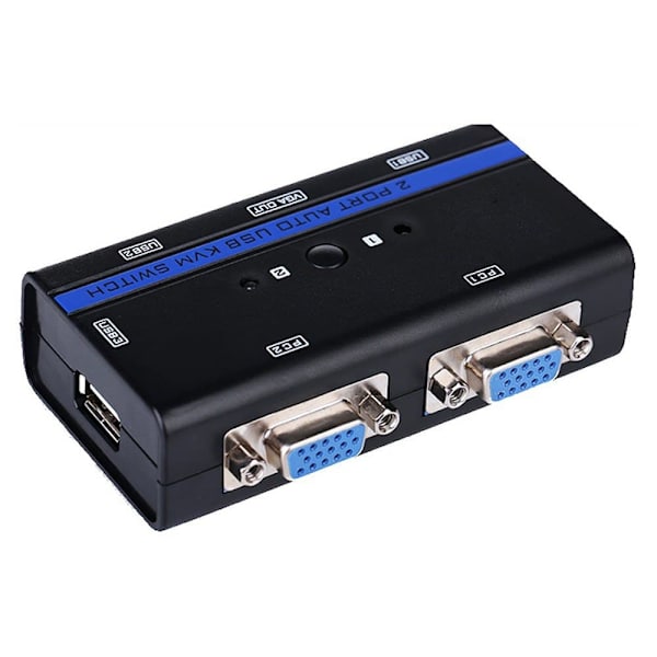 Aisens Kvm Vga Commuter Sort Sort