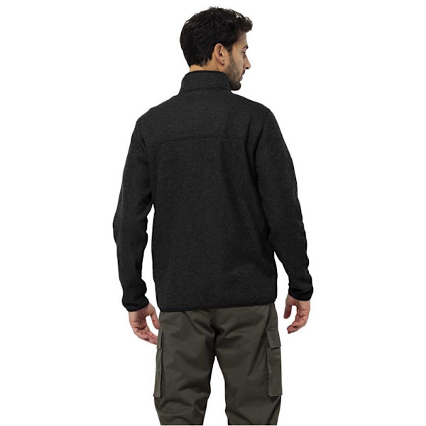 Jack Wolfskin Tannenspur Jakke Sort L Mand