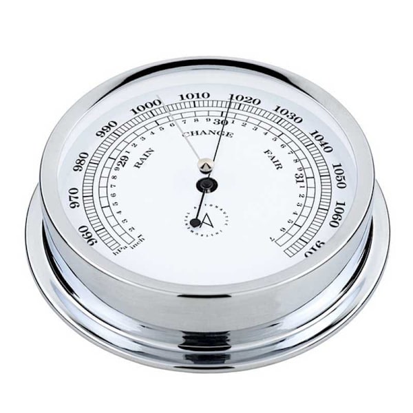 Autonautic Instrumental Nautisk Barometer B175c Silver