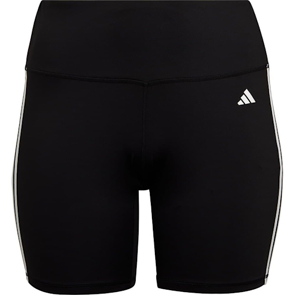 Adidas Kort Strumpbyxor Essentials 3 Stripes High-waisted Big Svart 2X Kvinna