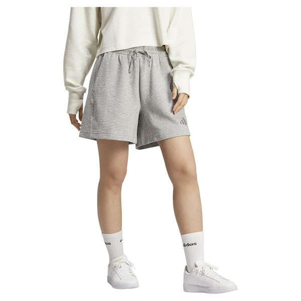 Adidas All Szn Rib Shorts Grå S Kvinna