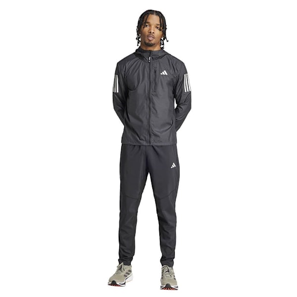 Adidas Jakke Own The Run Base Sort XL / Regular Mand