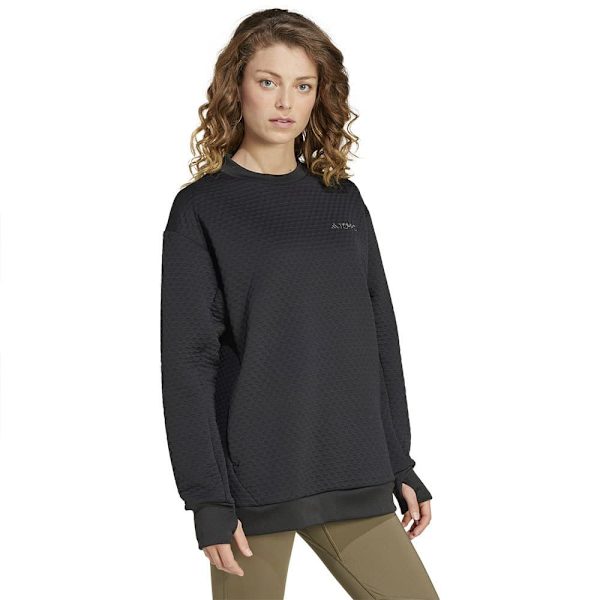 Adidas Terrex Xploric Crewneck Tröja Svart S Kvinna