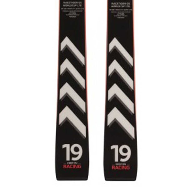 Volkl Ungdoms Alpina Skidor Racetiger Gs R W/plate Röd 165