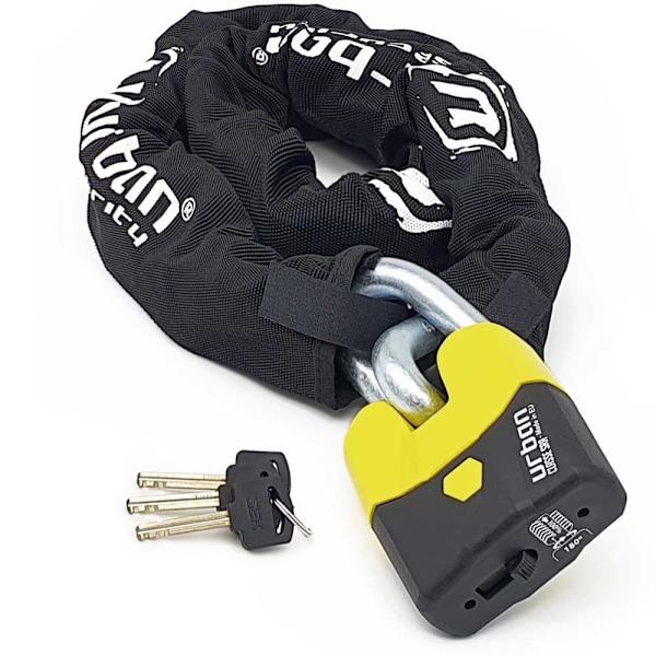 Urban Security Ketjun Lukko Padlock U8k+100 Sra Keltainen 100 cm
