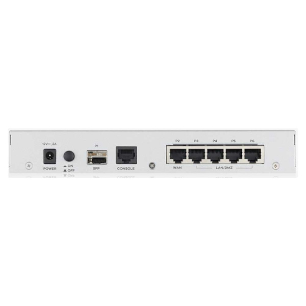 Zyxel Brandväggsrouter Usgflex100-eu0112f Silver