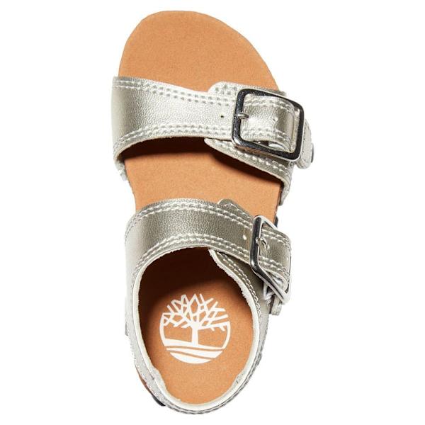 Timberland Castle Island 2 Strap Sandaler För Småbarn Vit EU 22 Pojke