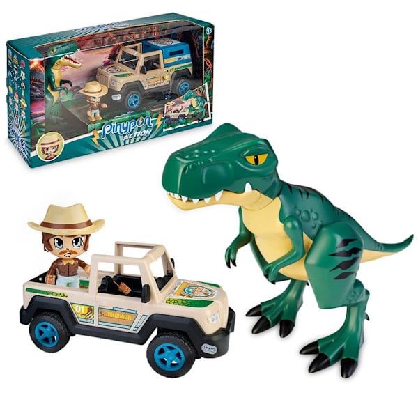 Famosa Wildpick Up Med Dinosaurfigur Pinypon Action Flerfarvet 4-7 Years