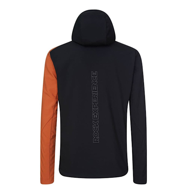Rock Experience Old Crow Softshelljakke Sort L Mand