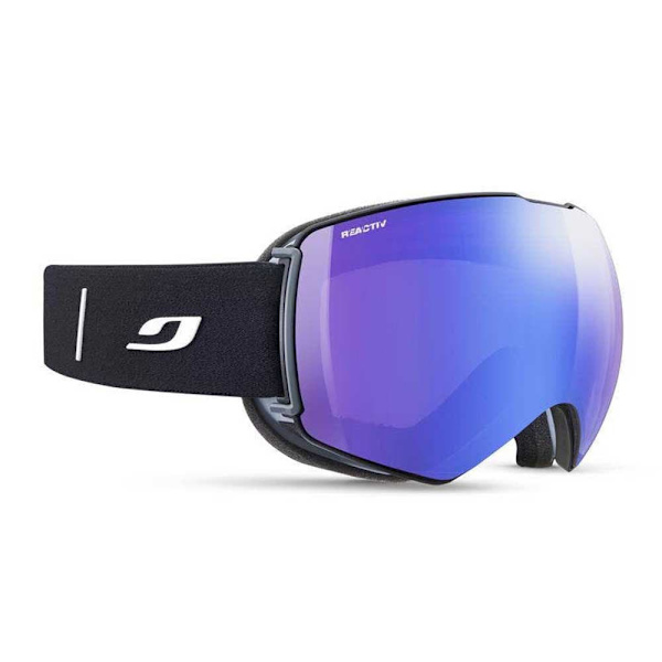Julbo Skidglasögon Light Year Otg Svart Flash Blue Reactiv CAT1-3 High Contrast