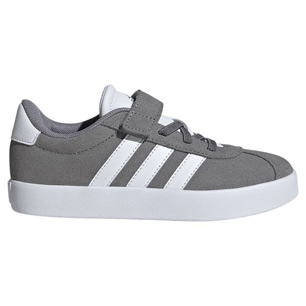 Adidas Vl Court 3.0 Elastic Lenkkarit Harmaa EU 33 1/2