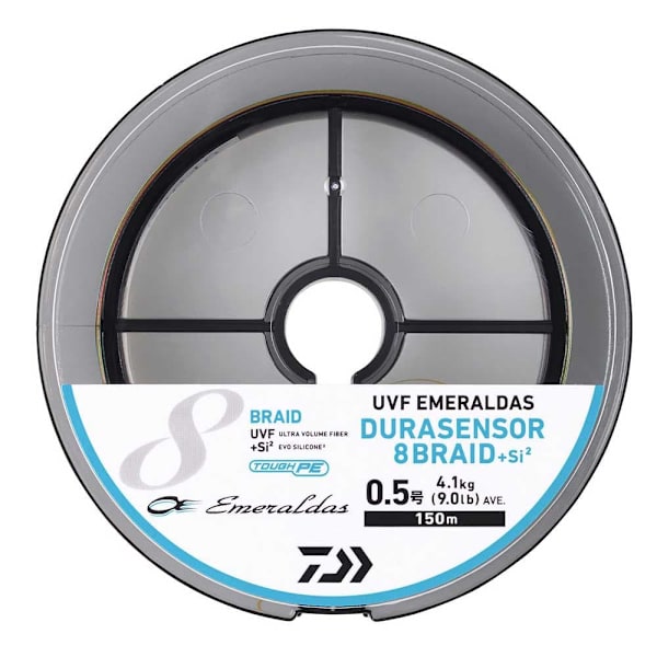 Daiwa Emeraldas Sensor 8 Braid+si2 150 M Flerfärgad 0.050 mm