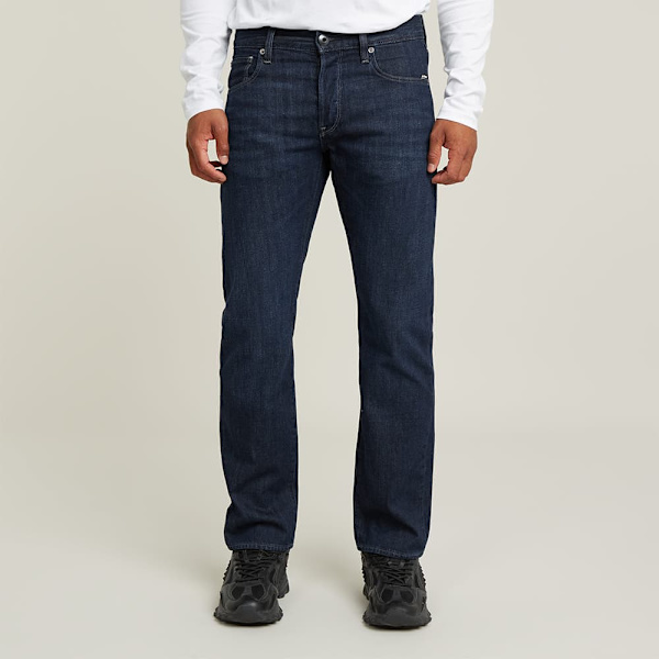 G-star 51002-b988 3301 Straight Jeans Blå 34 / 32 Mand