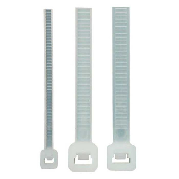 Euromarine Kabelklemme 390 Mm 100 Enheder Transparent 4.8 mm