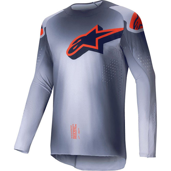 Alpinestars Supertech Lipan T-shirt Med Lange ærmer Grå XL Mand