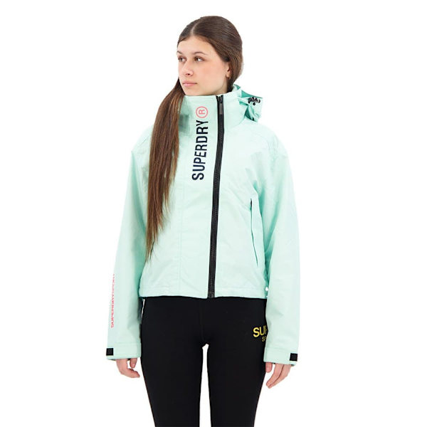 Superdry W5011655a Jakke Grøn L Kvinde