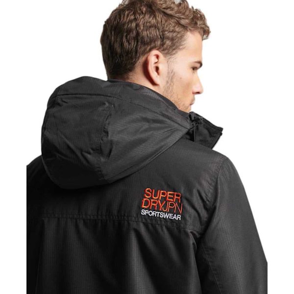Superdry Jakke Yachter Windbreaker Sort M Mand