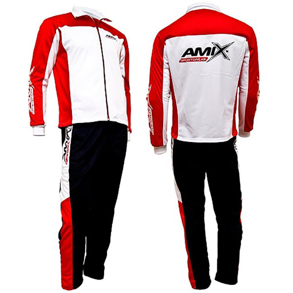 Amix Träningsoverall M3 Röd,Vit,Svart 2XL Man