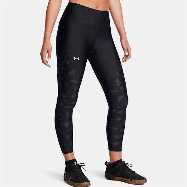 Under Armour Tech Print Panel Ankle Leggings  XS Kvinna