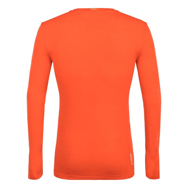 Salewa Långärmad T-shirt Zebru Fresh Amr Orange XL Man