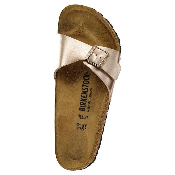 Birkenstock Sandaler Madrid Birko-flor Gylden EU 40 Kvinde