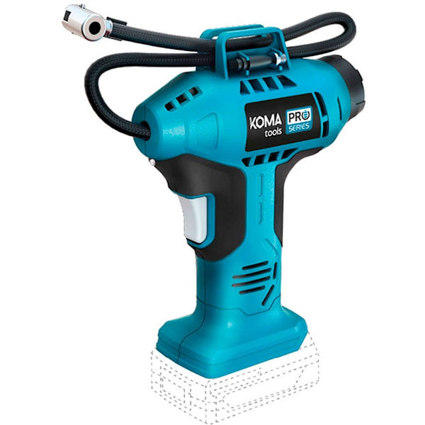 Koma Tools Bærbar Luftkompressor Uden Batteri 20v Blå One Size / EU Plug