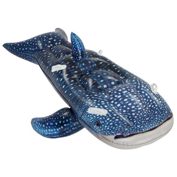 Bestway Whale Shark Pool Luftmadrasser Blå 193 x 122 cm