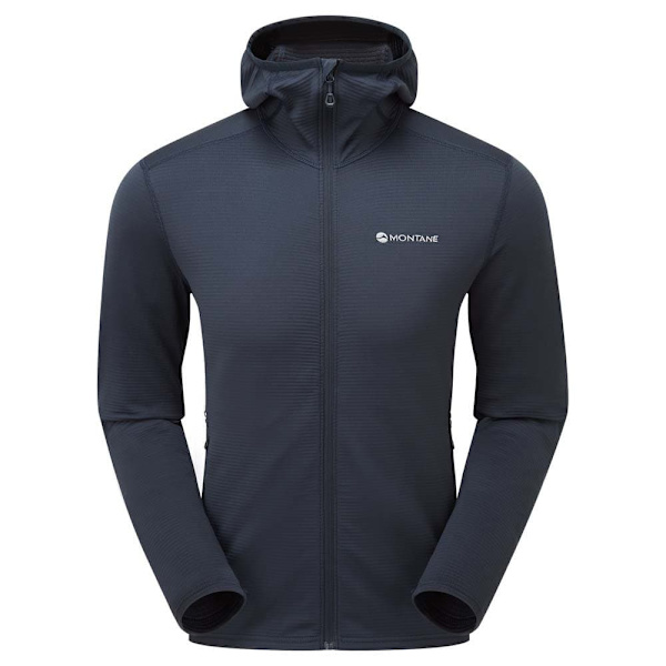 Montane Protium Lite Fleecejacka Med Huva Blå 2XL Man