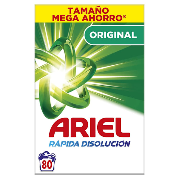 Ariel Originellt Tvättmedel I Pulverform 80 Enheter