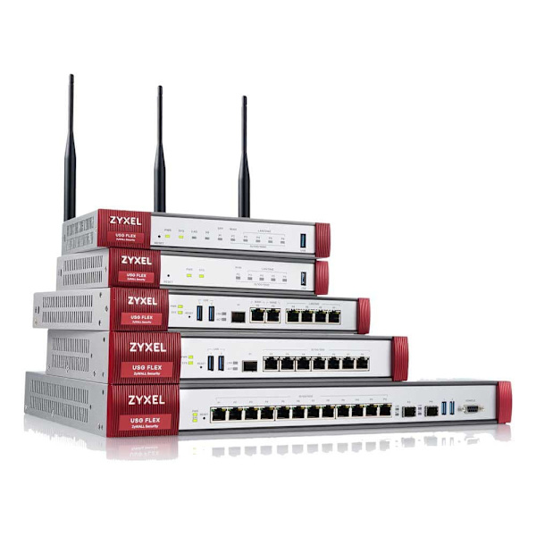 Zyxel Brandväggsrouter Usgflex100-eu0112f Silver