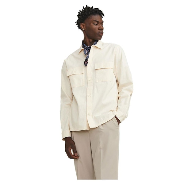 Jack & Jones Venice Linen övertröja Beige XL Man