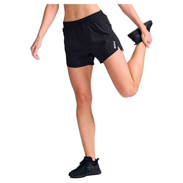 2xu Shorts Aero 5 Inch Sort L Kvinde