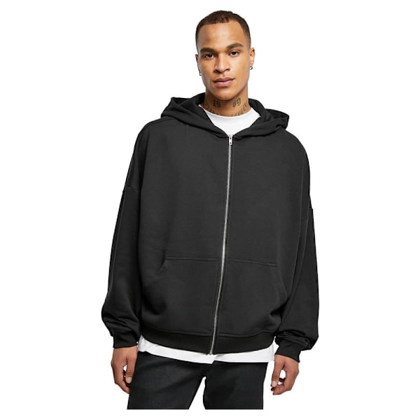 Urban Classics 90´s Sweatshirt Med Lynlås Sort 2XL Mand