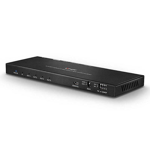 Lindy Audio Splitter 38231 4 Hdmi Sort