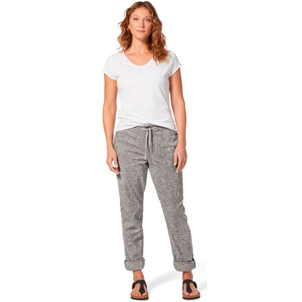 Royal Robbins Hempline Tie Bukser Grå 34 Kvinde