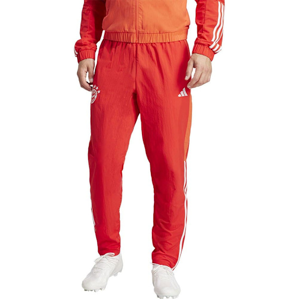 Adidas Byxor Före Match Bayern Munich 23/24 Röd M