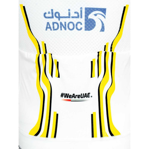 Pissei Uae Team Emirates - Tour De France 2024 Replica Lyhythihainen Pyöräilypaita Keltainen L Mies