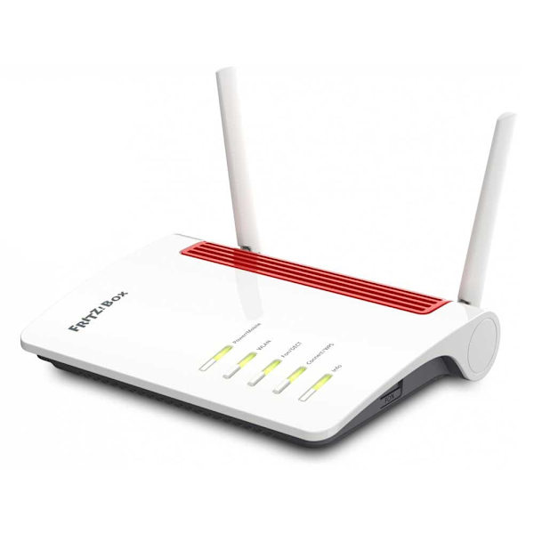 Avm Router Fritz Box 6850 5g Hvid Sort, Rød, Hvid